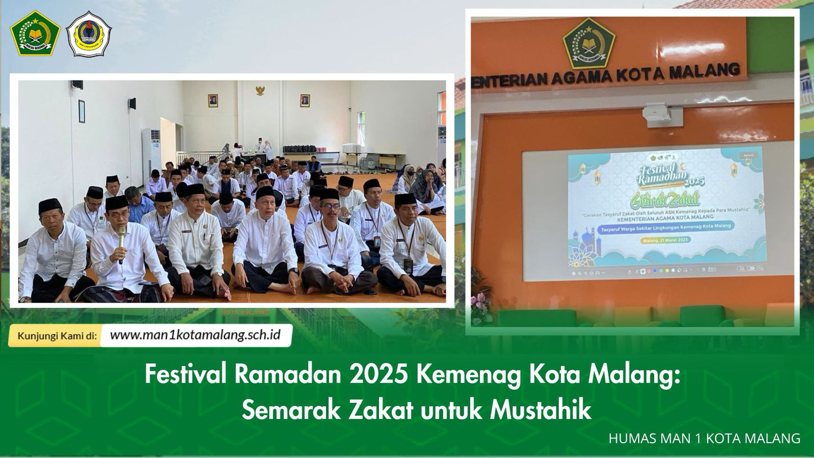 Festival Ramadan 2025 Kemenag Kota Malang: Semarak Zakat untuk Mustahik