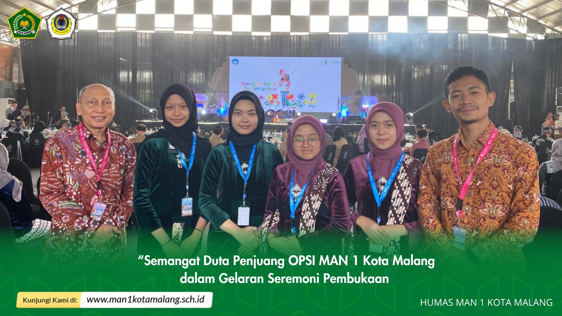 MAN 1 Kota Malang Ikuti Pembukaan OPSI Nasional 2025 di Ubaya: Madrasah Pegiat Riset yang Kian Menginspirasi
