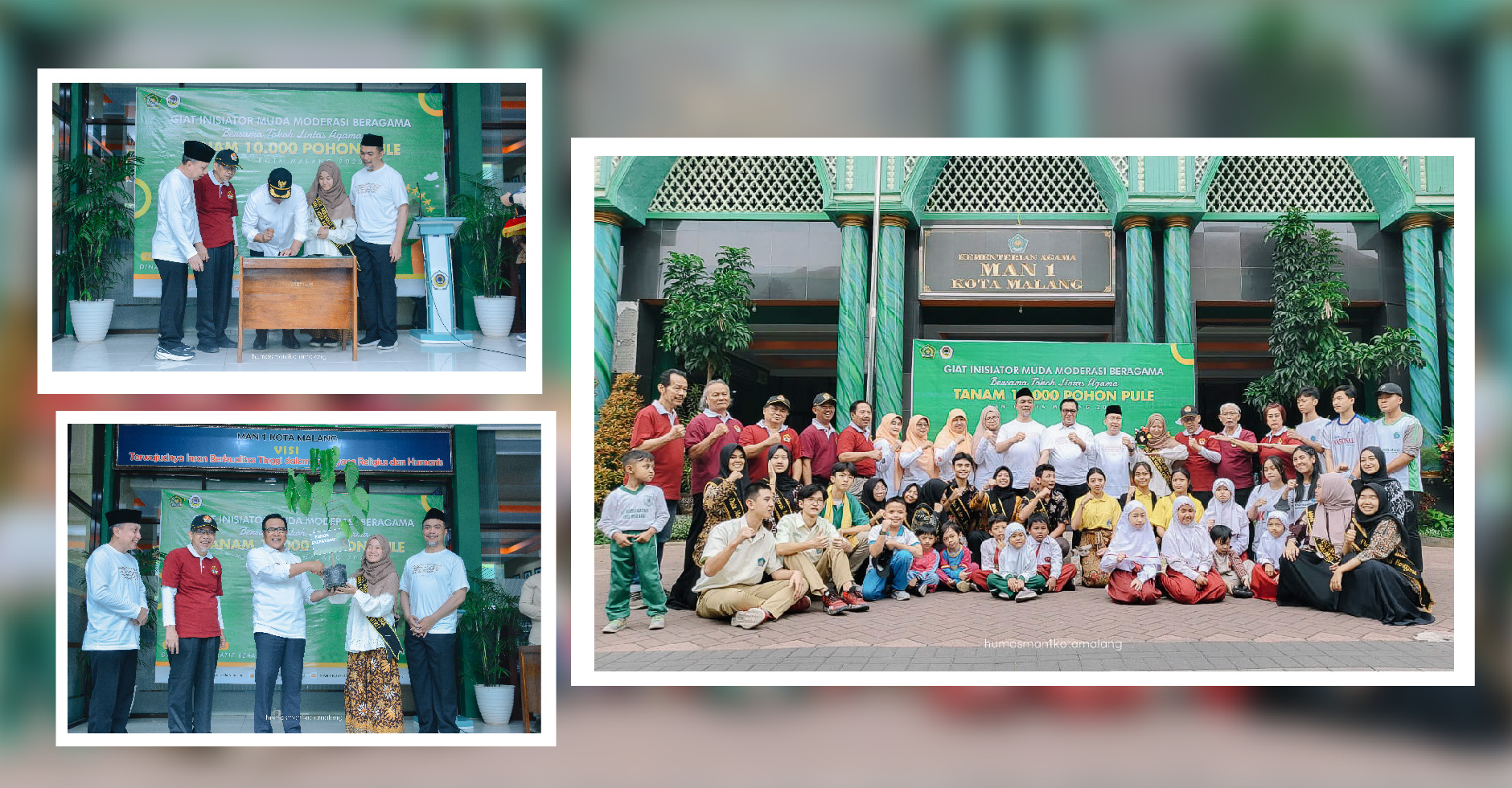 Giat IMMB bersama Tokoh Lintas Agama: Tanam 10.000 Pohon Pule