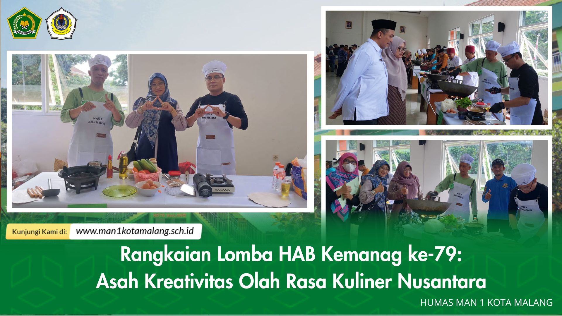Rangkaian Lomba HAB Kemanag ke-79: Asah Kreativitas Olah Rasa Kuliner Nusantara