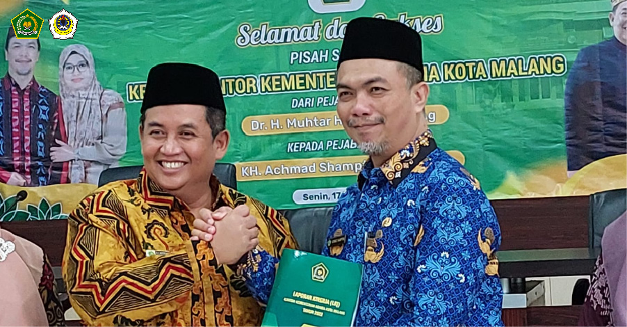 Balut Keakraban dalam Pisah-Sambut Kepala Kankemenag Kota Malang