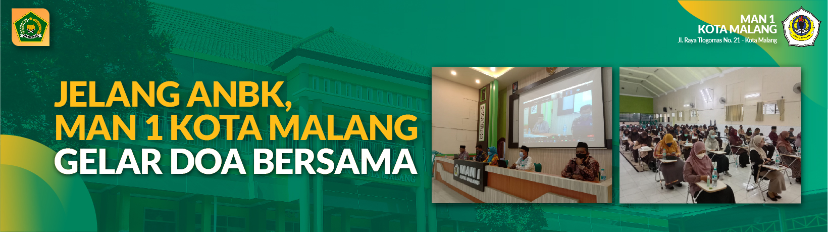 JELANG ANBK, MAN 1 KOTA MALANG GELAR DOA BERSAMA