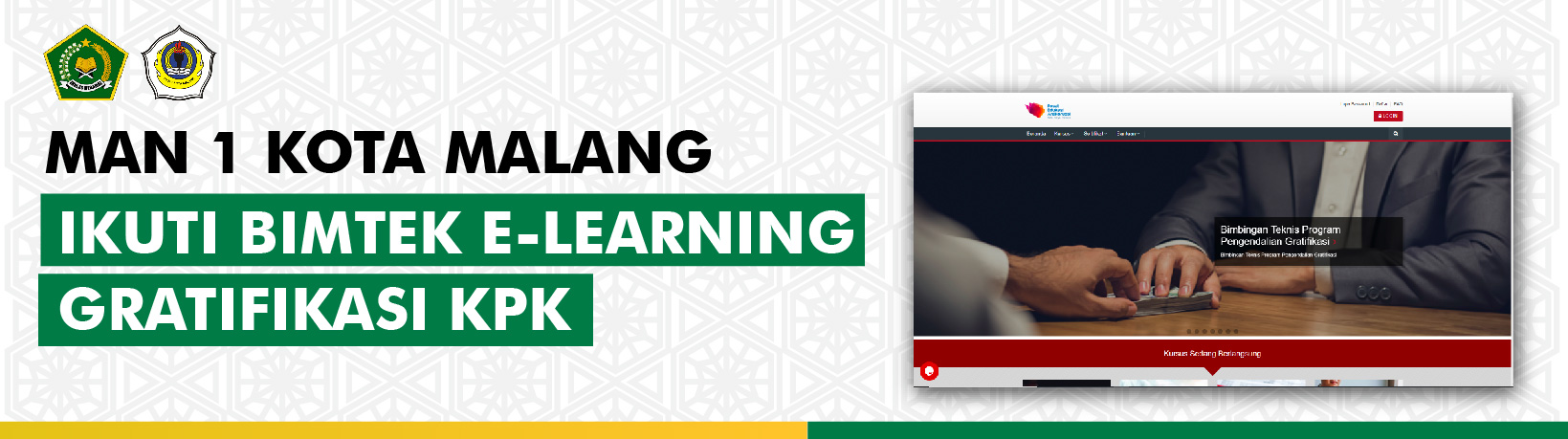 MAN 1 KOTA MALANG  IKUTI BIMTEK E-LEARNING GRATIFIKASI KPK