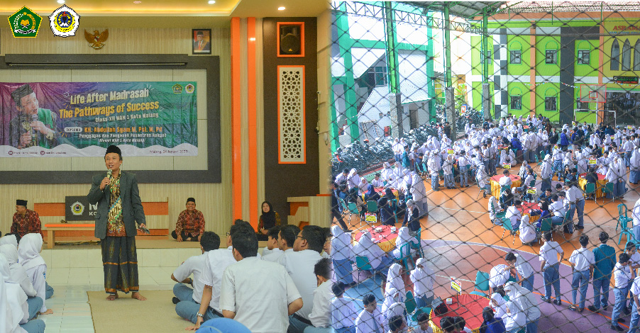 Motivasi dan Expo Perguruan Tinggi Kelas XII MAN 1 Kota Malang