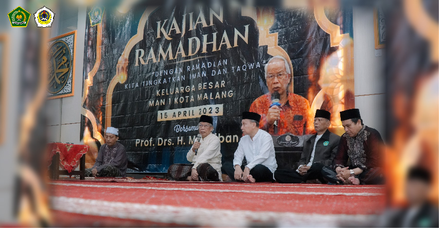 Tingkatkan Iman dan Taqwa dalam Kajian Ramadan MAN 1 Kota Malang