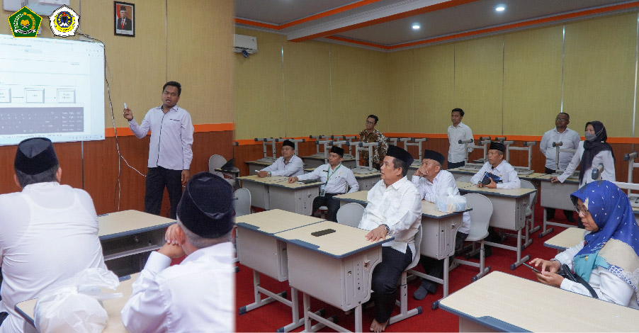 Peninjauan Persiapan Madrasah Digital MAN 1 Kota Malang  oleh Kepala Kankemenag Kota Malang