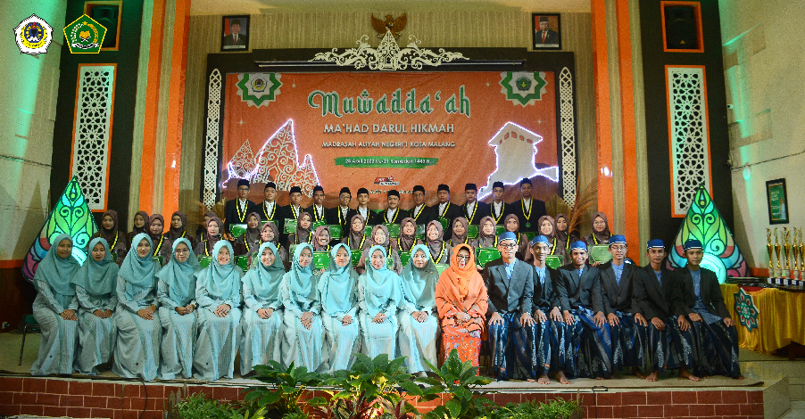 MUWADDA’AH SANTRI MA’HAD DARUL HIKMAH  MAN 1 KOTA MALANG TAHUN 2022