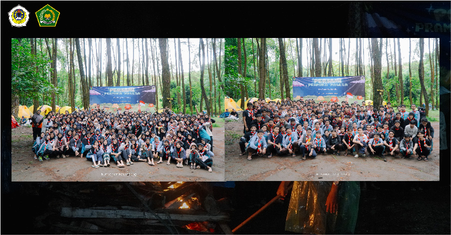 Pramuka MAN 1 Kota Malang menggelar Persami dengan tema 