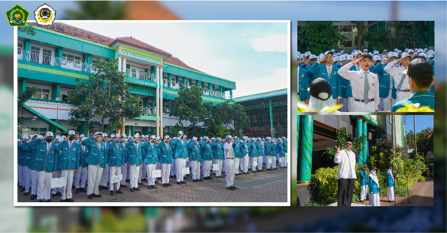 Tanamkan Karakter Disiplin,  MAN 1 Kota Malang Rutinkan Upacara Bendera